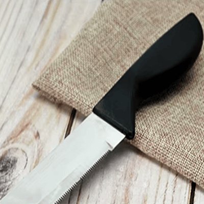 Scie Couteau - BreadSawKnife™ - Noir - Cuisine DG