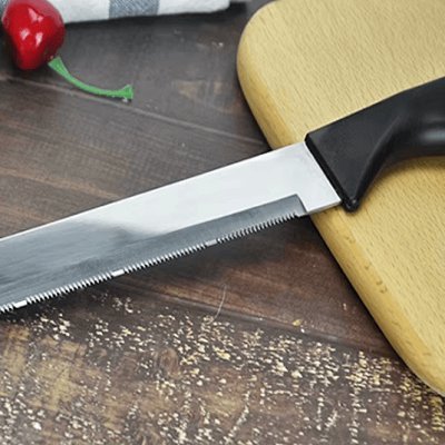 Scie Couteau - BreadSawKnife™ - Noir - Cuisine DG